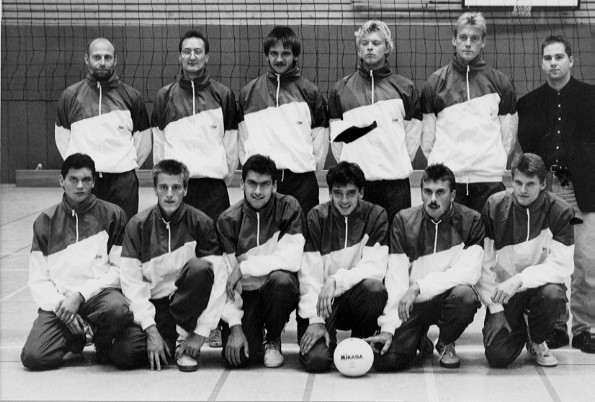 Teamfoto Herren 1 aus dem Jahr 1991