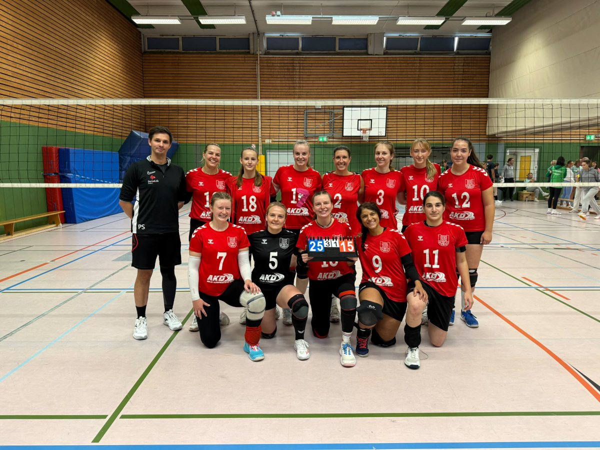 Teamfoto der Damen 1
